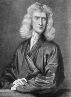 Portrait of Issac Newton