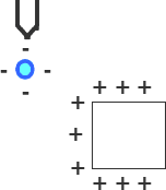 Induction charging water drop